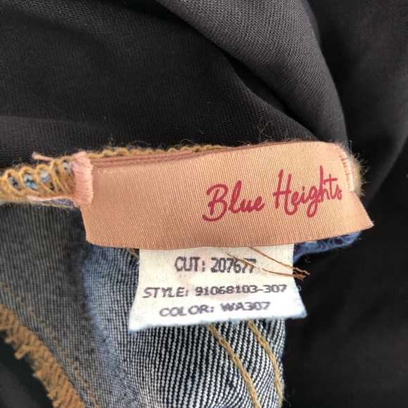 NWOT PAIGE Blue Heights Maternity Jeans 30 - Picture 13 of 13